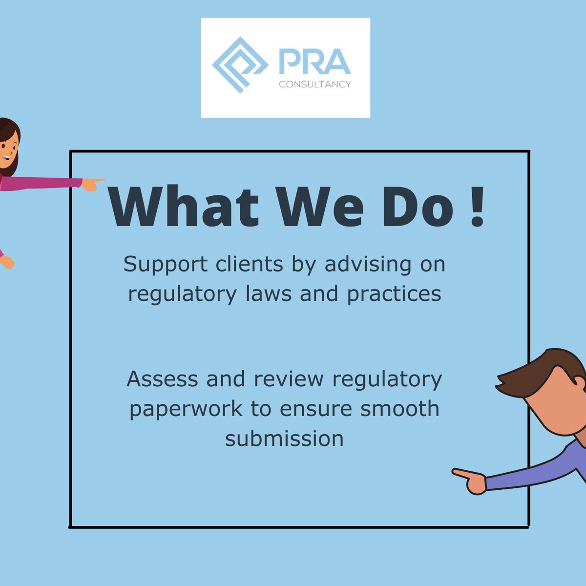 praconsultancy's tweet photo. The simplest way to explain what we do as a Healthcare Regulatory Affairs Consultancy , is to share the formula of our business model.
Contact us and we will make sure we help you throughout the process of getting your products approved.
https://t.co/hXD4rNV7HD
#Regulatory https://t.co/u1XMAtmxkJ