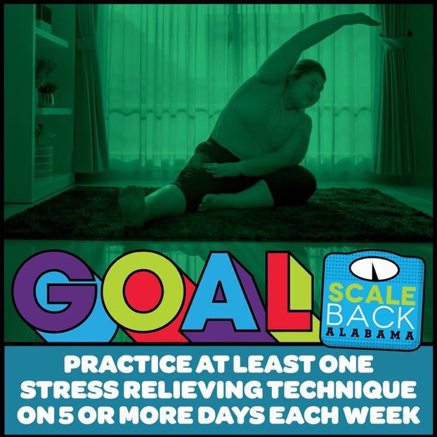 LiveWellAlabama's tweet photo. It’s Week 9 of @ScaleBkAlabama Back Alabama 2021! How are your goals progressing so far? #scalebackalabama #LiveWell #MoveMore #EatBetter https://t.co/gOSnDoYa2q