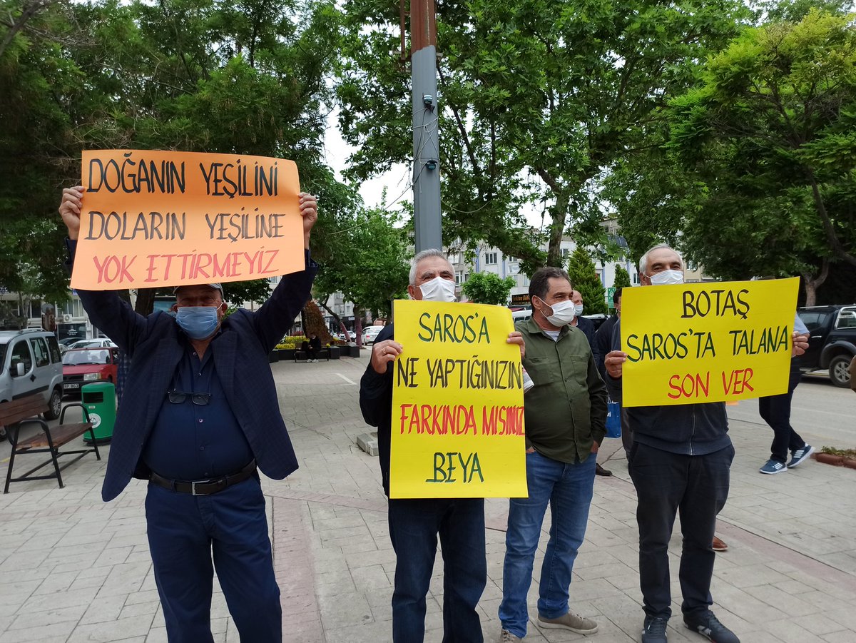 orknzkaya's tweet photo. Bugün Saros Körfezi'ne yapılmak istenen FSRU iskele projesi için Keşan'da basın açıklaması gerceklestirdik. "SAROS'A ADALET İSTİYORUZ!"
#SarosumaDokunma
#savesaros
#Sarostaçediptaledilsin https://t.co/MboQHBa0aq