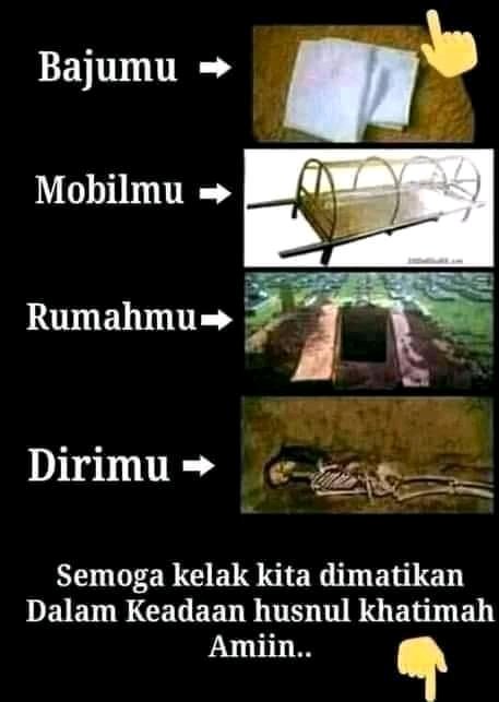 Innayaputri72's tweet photo. Ingat!!! Hanya ini akhir dr kesombongan.. https://t.co/HKkcwxfqtb