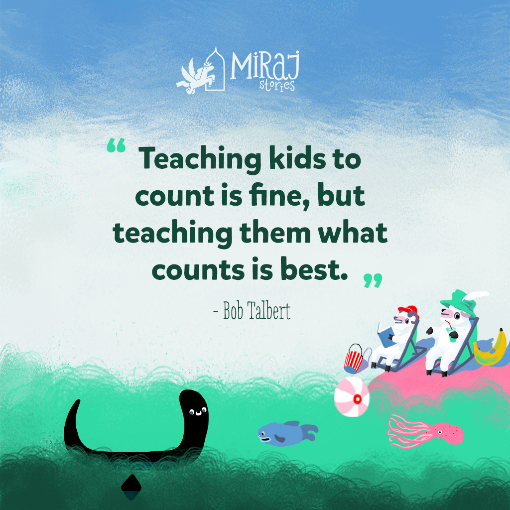 “Teaching kids to count is fine, but teaching them what counts is best.” —Bob Talbert
#quotes #kids #parenting #education #homeschool #mirajstories