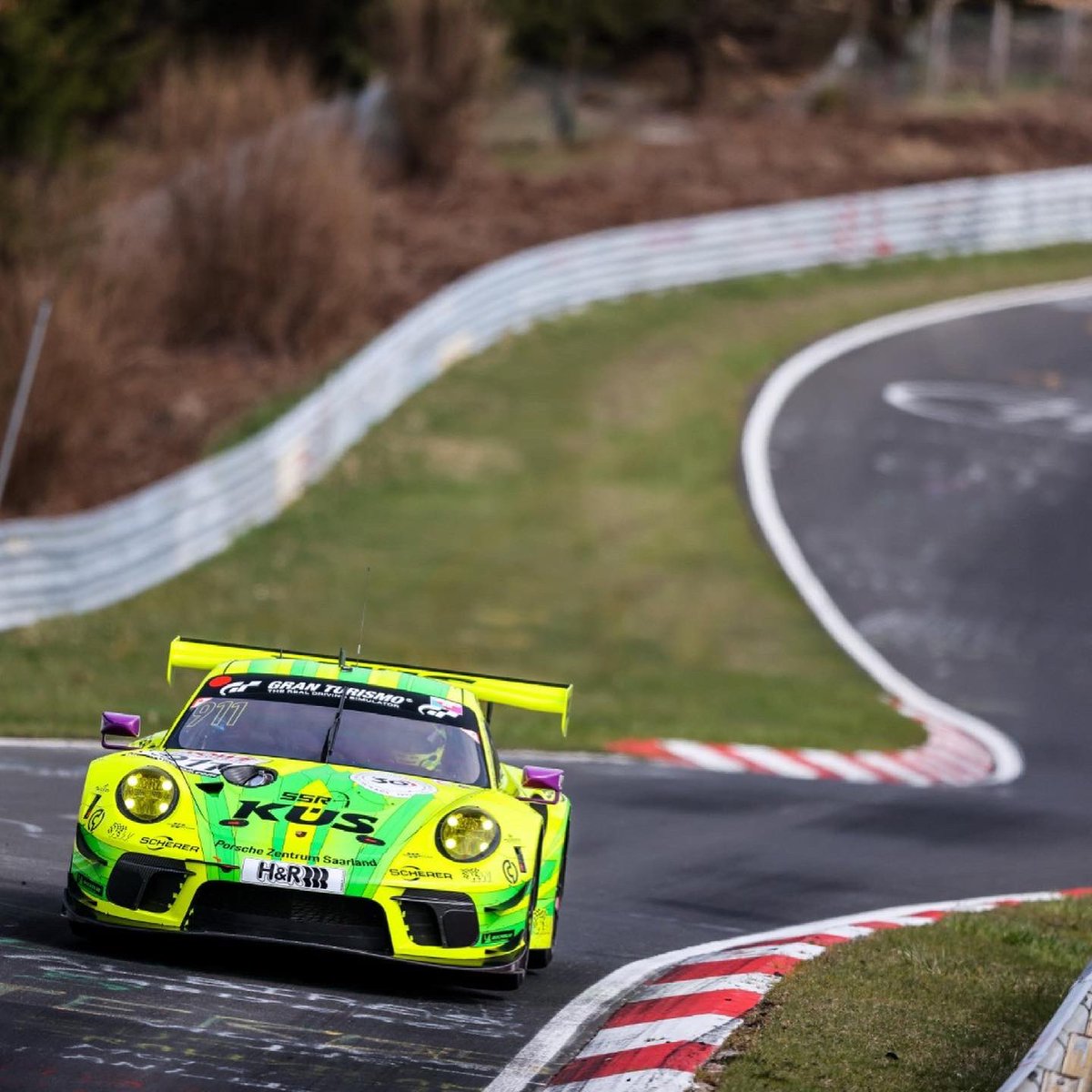 kevinestre's tweet photo. Here we are, one of the most important week of the year! @24hNBR on Saturday. I feel that we had a good preparation during the @vln_de and Quali race. I can’t wait to get started! 💚💛 #grello #24hnürburgring @ChristensenMK @matteo_cairoli #LarsKern https://t.co/3sPPkOINHw