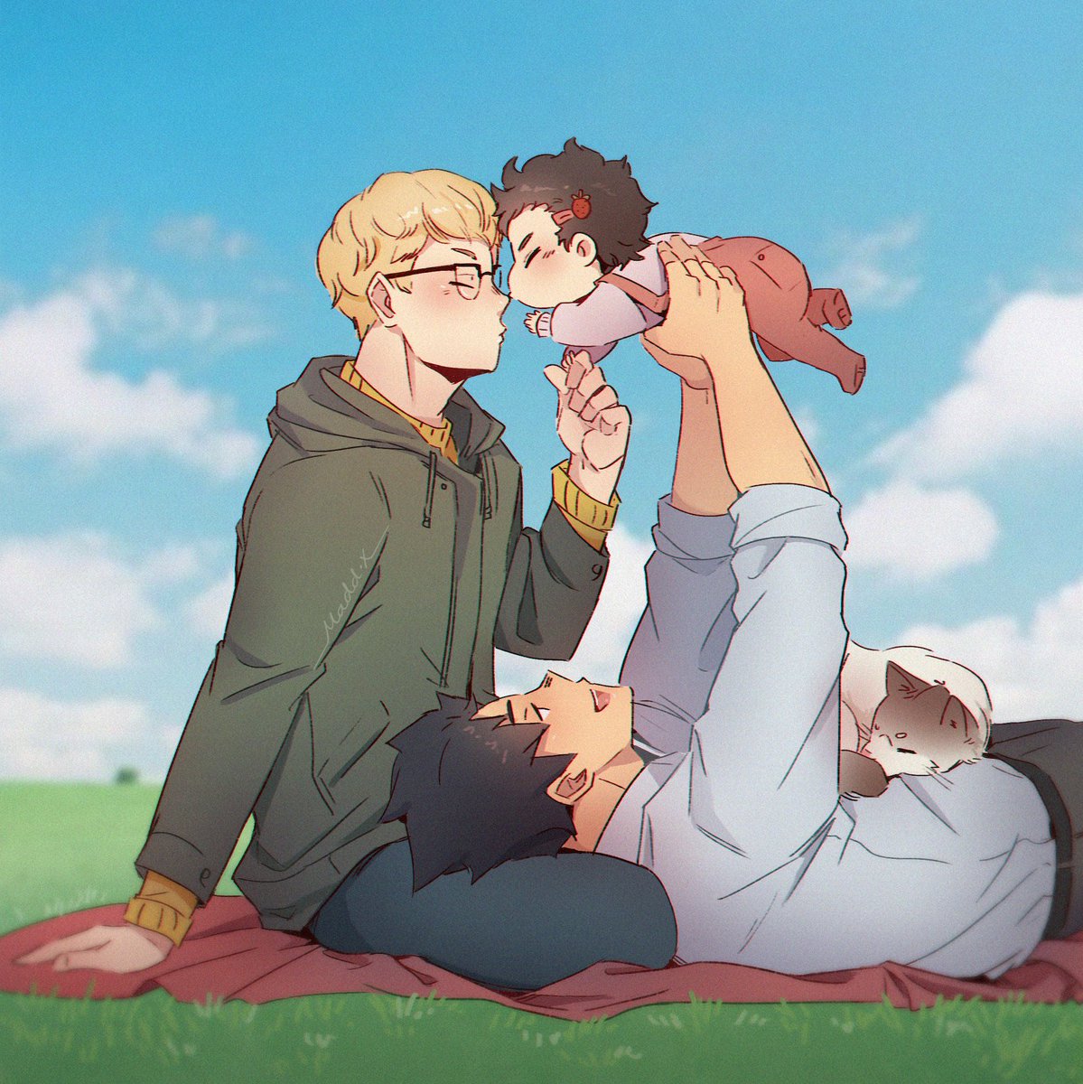 maddox_rider's tweet photo. Kisses🌙🍓✨
#ハイキュー #Haikyuu https://t.co/oA8bwyx2FI