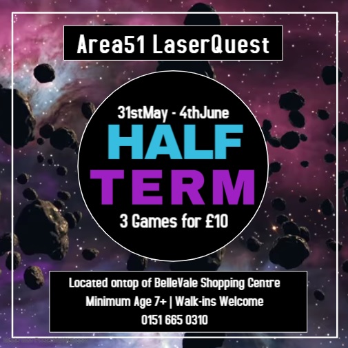 𝗢𝗣𝗘𝗡 𝗔𝗟𝗟 𝗪𝗘𝗘𝗞
We cater to groups of all ages, Childrens Birthday Parties, Stag and Hen dos, Work socials, 40th birthday parties, Private events.
𝟬𝟭𝟱𝟭 𝟲𝟲𝟱 𝟬𝟯𝟭𝟬
Each game lasts 20 minutes
Minimum age 7+
Mon-Friday | 12:00-18:00
Saturday/Sunday | 10:00-18:00