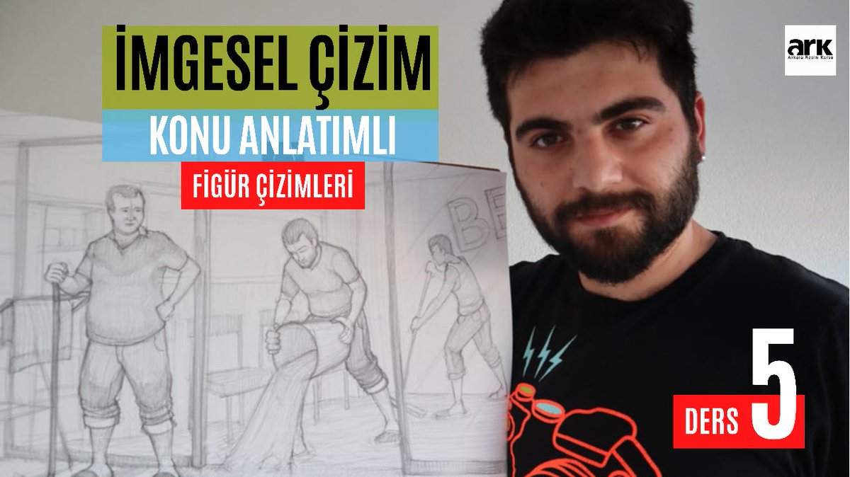 İMGESEL ÇİZİM DERSLERİ 5 - Su basmış dükkanını temizleyen esnaf - Online... youtu.be/7ZeCmrpr5DA <a href="/YouTube/">YouTube</a> aracılığıyla