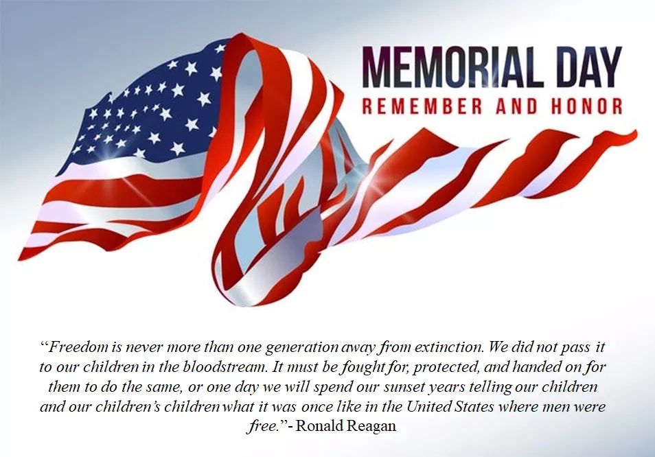 On this solemn day we show our gratitude to the countless heroes of our armed services that have made the ultimate sacrifice for the freedoms we enjoy daily as Americans. #MemorialDay #RememberTheFallen