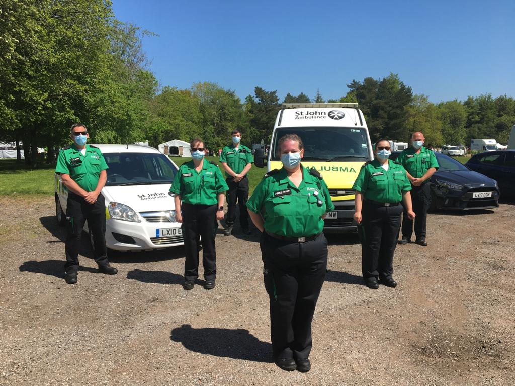 Day 3 of a long volunteering weekend, crewing again for the last day of the Kent Garden Show. Pete's first SJA event and the sun is out <a href="/stjohnambulance/">St John Ambulance England</a> <a href="/SJA_LASR_East/">LASR Kent District</a> @SJALondon_South #stjohnpeople #volunteering