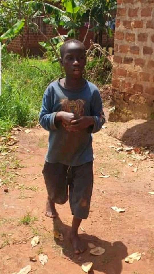 AutismUg's tweet photo. Today, we bring you a story of 10 year old Mujib Hisejere. We visited his family in Namavudu, Gayanza during the previously concluded World Autism Campaign 2021. His major difficulties are Hyper mobility and speech and language as he  hums sounds while moving back and forth. https://t.co/umdyINLvzm