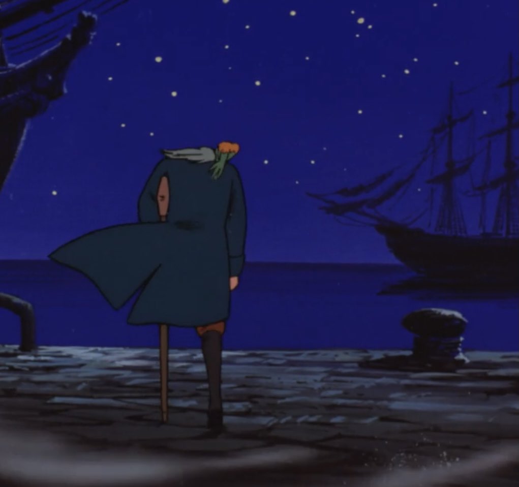 うしお どこへ行ったって どんなことに出くわしたって その気になりゃあ 俺たちはまだまだ飛べるんだ 宝島最終回のシルバーのセリフ ジョン シルバーは 自分にとって最高の漢の1人です 若山弦蔵さんお疲れ様でした 心からご冥福をお祈りし