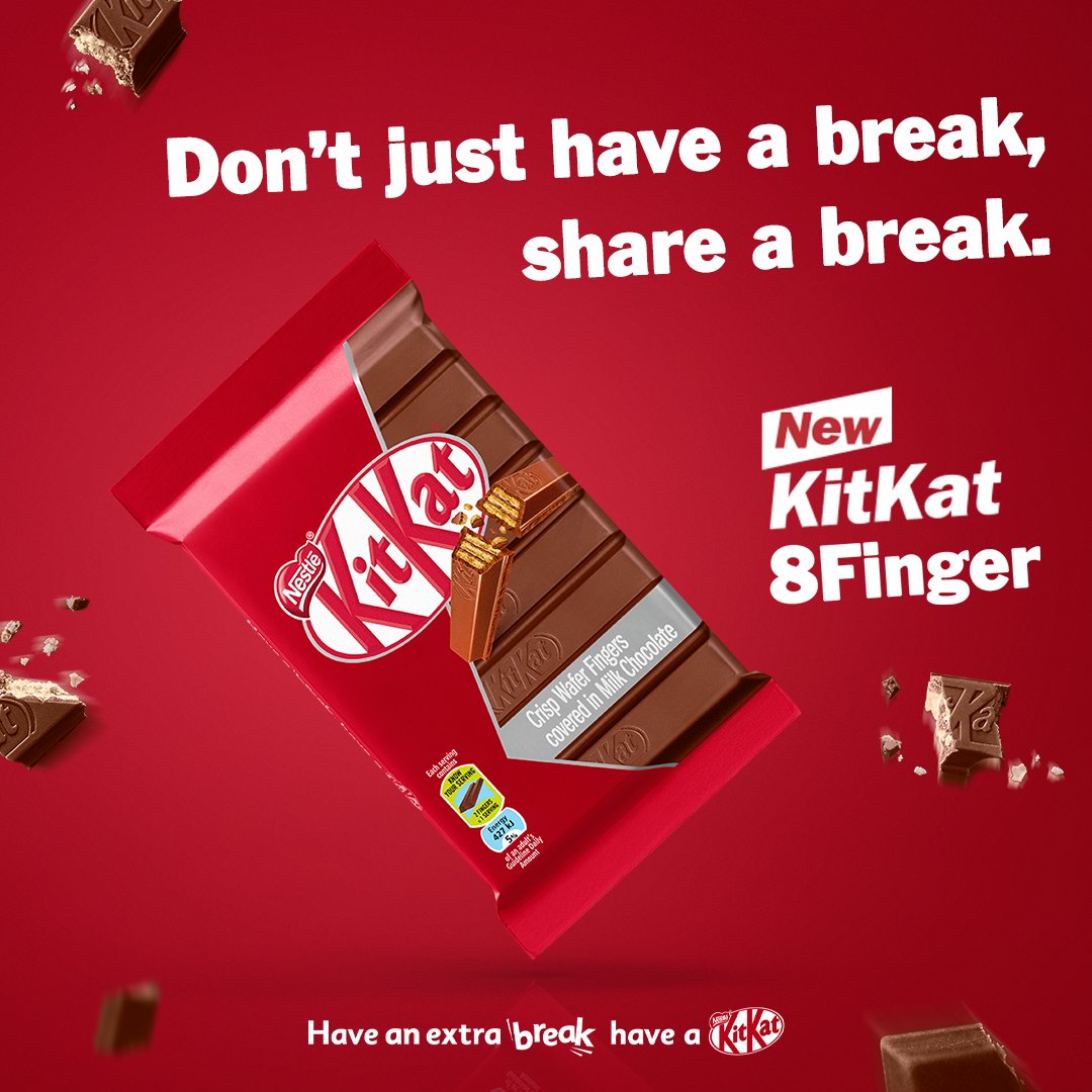 KitKat South Africa on Twitter "Introducing the new NESTLÉ KitKat 8