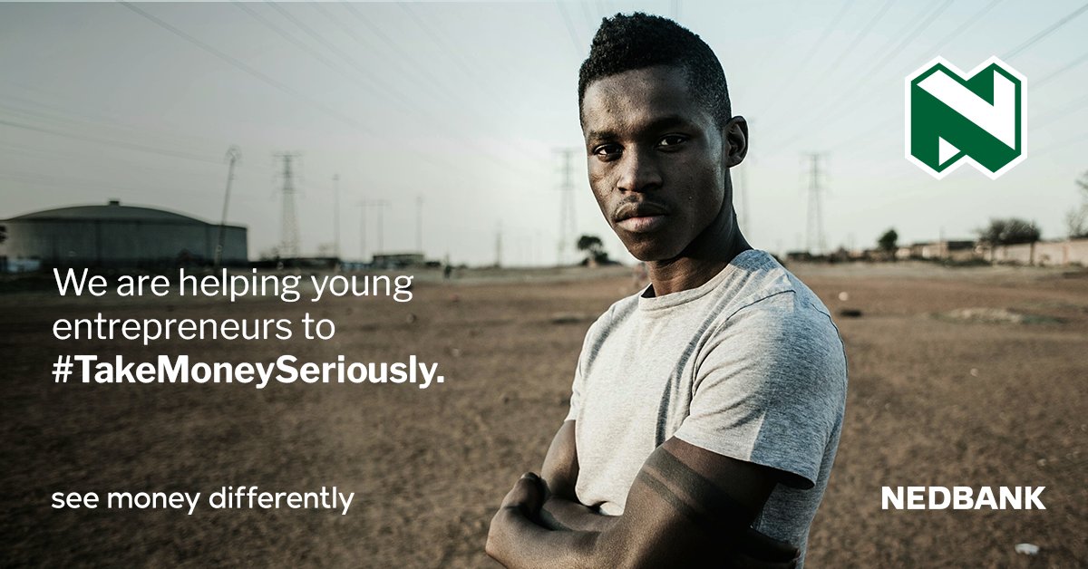 Nedbank's tweet image. Nedbank takes the youth seriously and we are committed to their growth and empowerment. 
We are partnering with the Global Jewellery Academy on a new initiative that will help youth in the Lenasia, Soweto and Orange Farm areas to unlock their hustle and #TakeMoneySeriously.