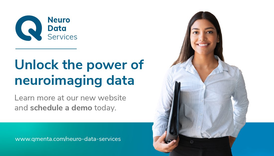 Unlock the power of #neuroimaging data. Check out our new website to learn about our expert, customized solutions that increase the value and usability of unstructured data. bit.ly/3fX6mwZ #neurology #research #radiology #clincialtrials #aialgorithms