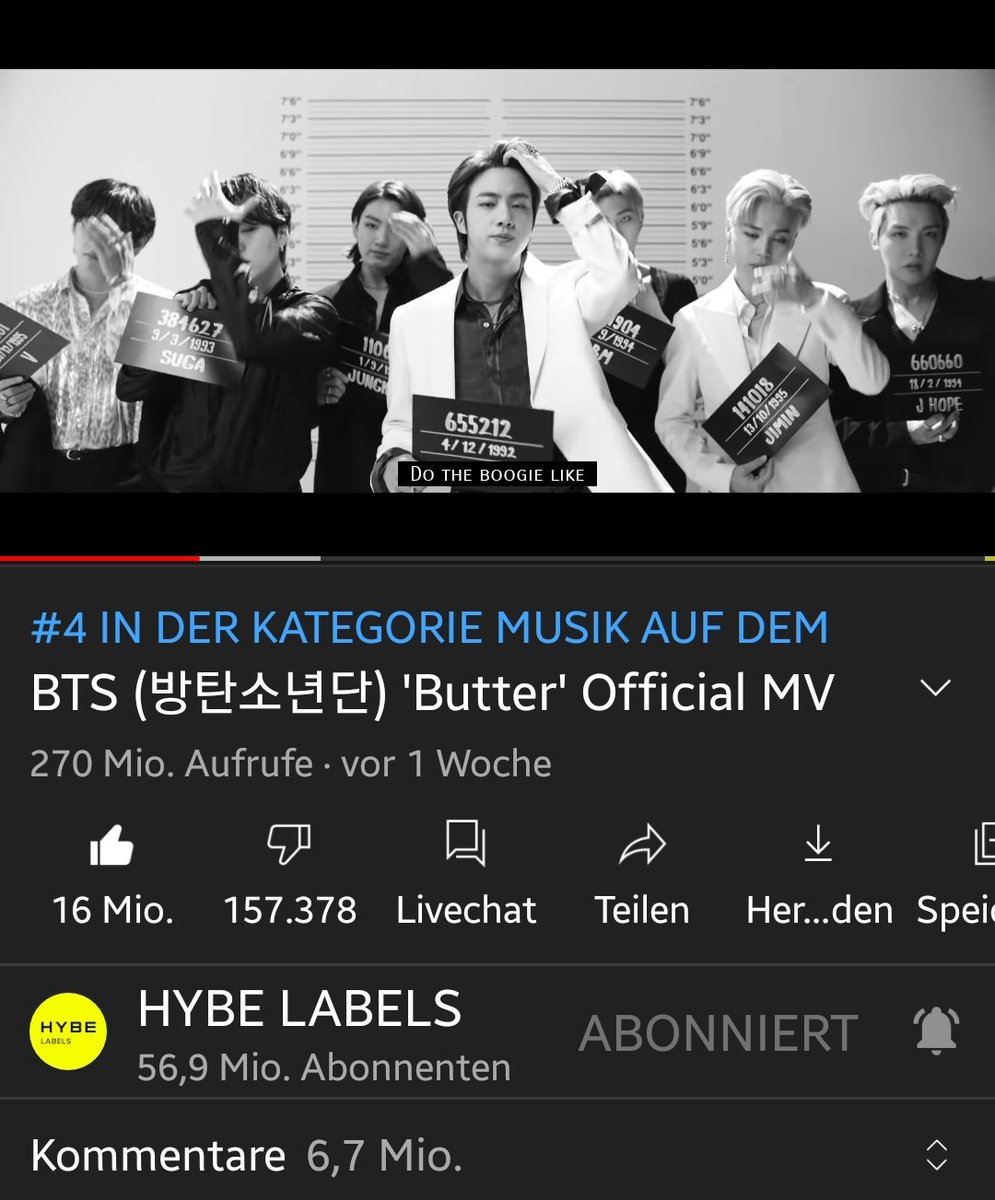 PurpleYeba's tweet photo. Now Butter #4 in trends, let's get it 
#BTS_Butter 
@BTS_twt https://t.co/JwUIBMfbeU