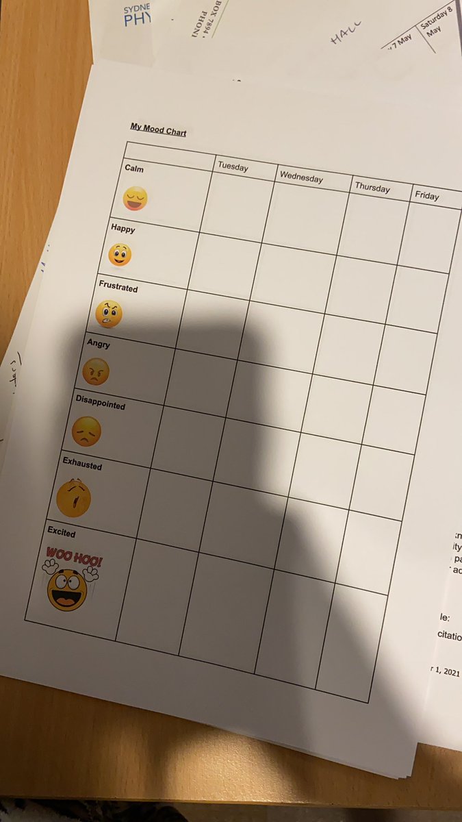 LaurenCordell2's tweet photo. So I can understand how my students feel everyday I have created a mood chart. #ACUedu_p https://t.co/WjIHrhnqBA