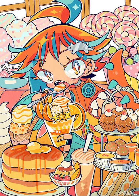 もぐもぐおやつ🍨 