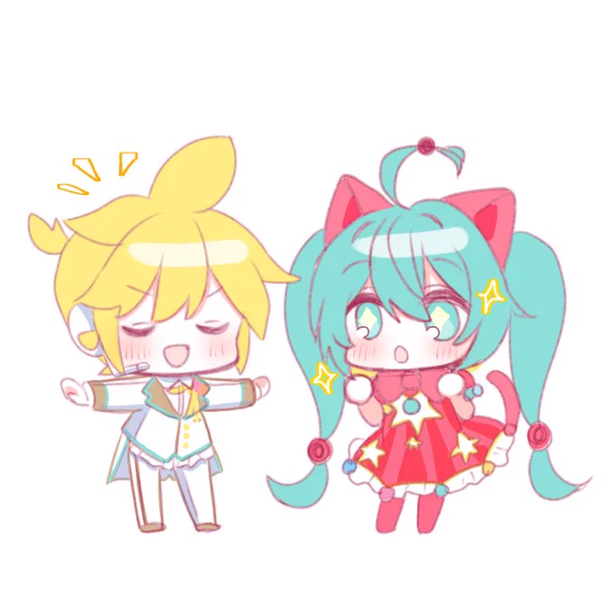 #prsk_fa  #鏡音レン #初音ミク

ダショレンくんかわいい 