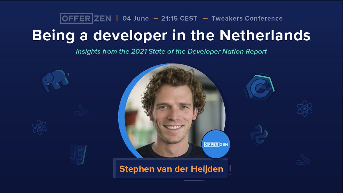 OfferZen's tweet photo. Meet @suitophobia, our VP of Growth! His focus is making an impact on the global software community. He will be speaking at @tweakersโ #TweakersDevSummit about being a dev in the Netherlands and some career advice from our career experts! ๐ Learn more:https://t.co/mEY2g0nyUH https://t.co/qUEhLtUASM