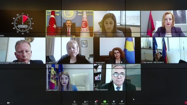 TurkishCiOSEECP's tweet photo. #SEECP Ministers of Trade met on 27 May to elaborate on trade and investment opportunities in the SEE. Participants shared their views on enhancing transport networks, environment&trade, European Green Deal and how to achieve common goals. #neighboursSEEtogether https://t.co/8NCrSBr1ur