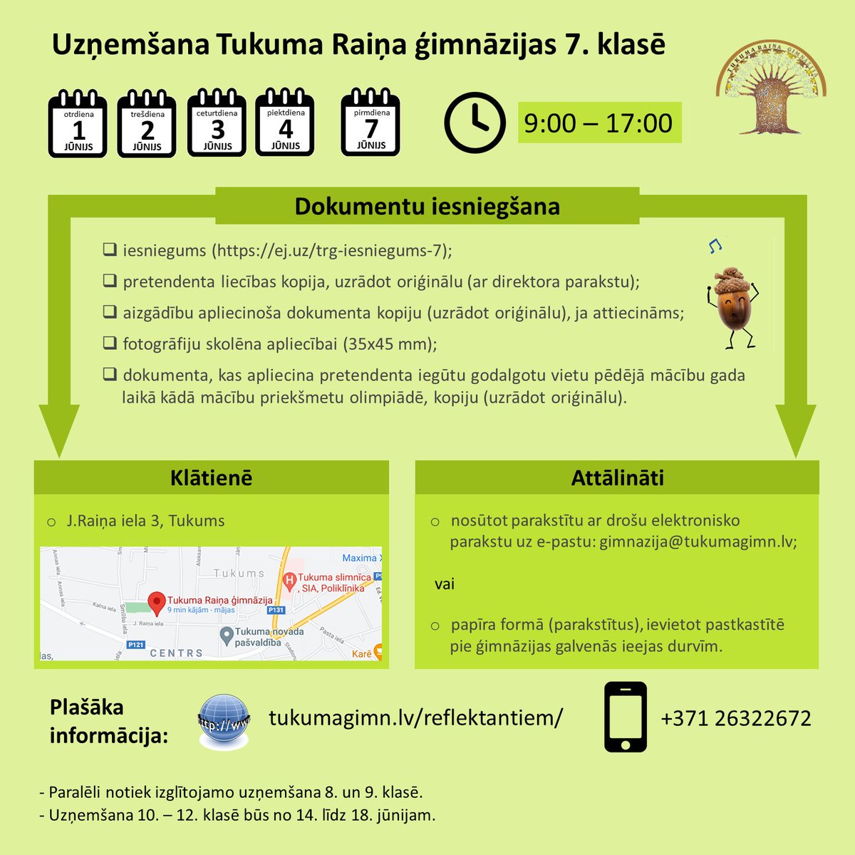 Tukuma Raiņa ģimn. (@trainagimnazija) on Twitter photo 