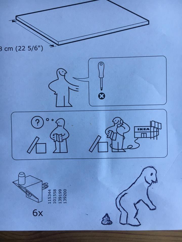 RT @Jo_Caulfield: IKEA instructions are getting weird... https://t.co/m7c9NLV0IJ