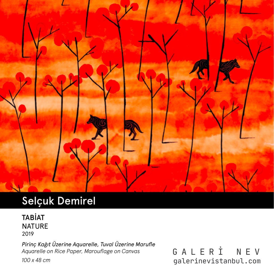 Contemporaryist's tweet photo. 15th edition of Contemporary Istanbul welcomes @GaleriNevIst
Selçuk Demirel “NATURE”
https://t.co/hS9BnileKb
#contemporaryistanbul #ci15th #ci2021 #galerinev #SelçukDemirel https://t.co/3sapz0z6P3