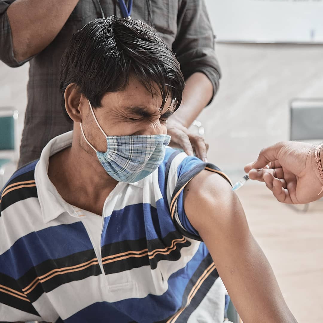 DisAbledIndia's tweet photo. Ruby Thug Life!!!
@SfCD_India arranged a vaccination drive for all people with Disabilities this past Saturday. We took some photos and there she was... Ruby... like a boss.

#ruby #thuglife😎 #likeaboss #ᴠᴀᴄᴄɪɴᴇssᴀᴠᴇʟɪᴠᴇs #covidvaccine #getvaccinated #vaccineforpwds https://t.co/J9evRnAVaY
