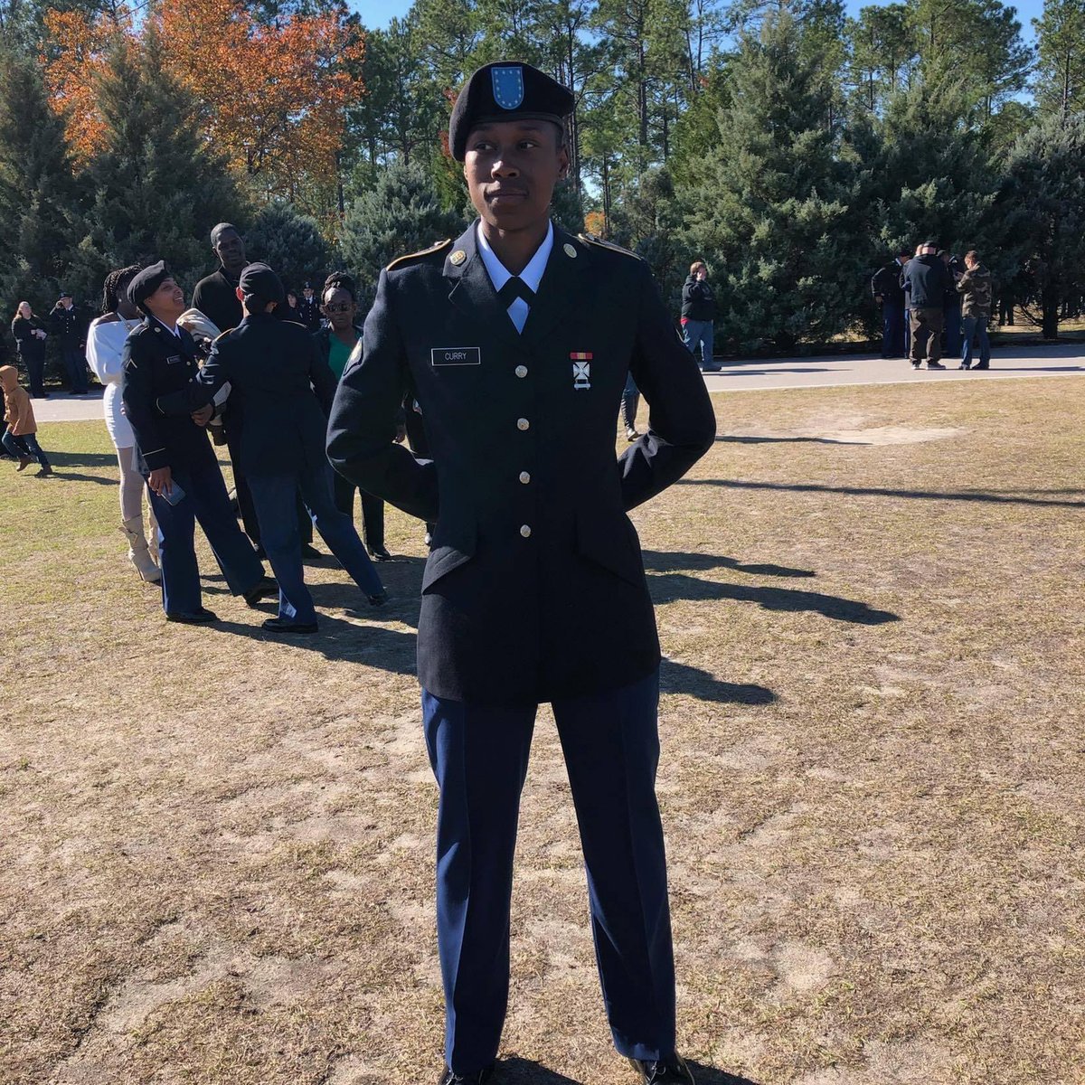 Just want to thank all who have bravely and unselfishly served for our freedoms. Here is to our own Jonyae Curry Class of 2019! #MemorialDay2021