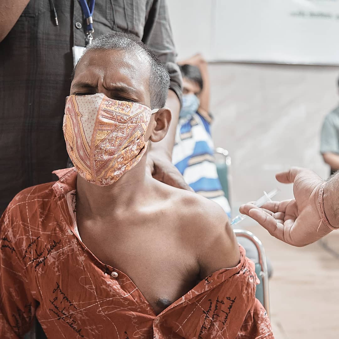 SfCD_India's tweet photo. Ruby Thug Life!!! We arranged a vaccination drive for all people with Disabilities this past Saturday. We took some photos and there she was... Ruby... like a boss.

#ruby #thuglife😎 #likeaboss #ᴠᴀᴄᴄɪɴᴇssᴀᴠᴇʟɪᴠᴇs #covidvaccine #getvaccinated #vaccineforpwds https://t.co/5LIS0EmGEZ
