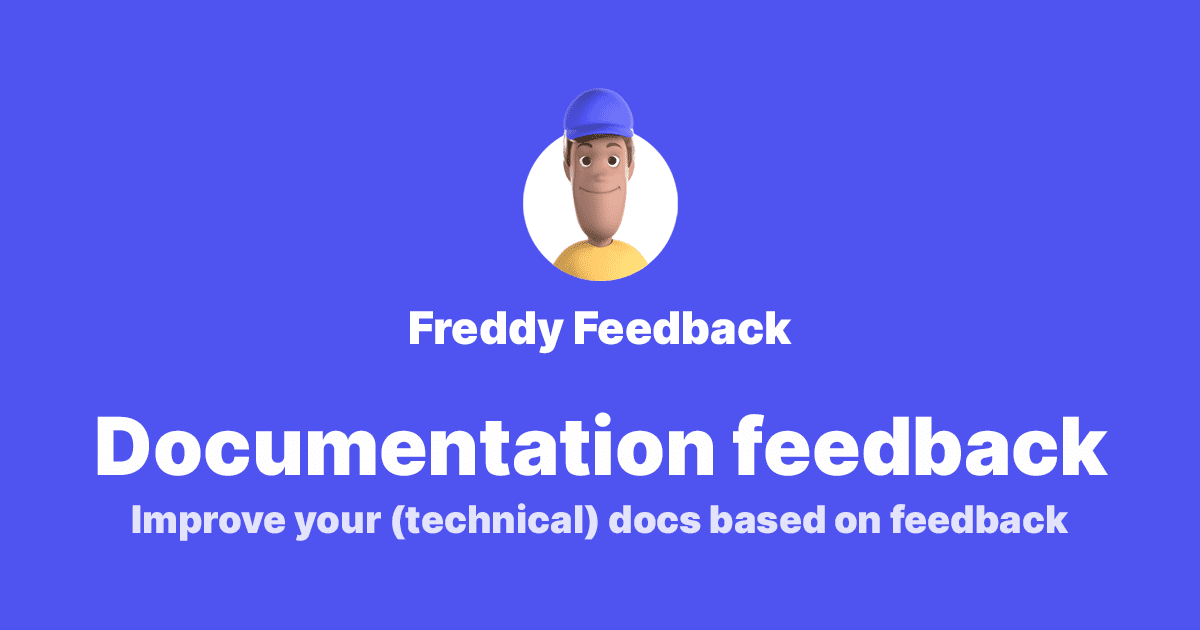 FreddyFeedback's tweet photo. One popular use case is collecting feedback on documentation. Do you know what your users and visitors like and don't like about your (tech) docs? Read all about it here: https://t.co/jGKlMo3FYC https://t.co/wnuEPoWRkw