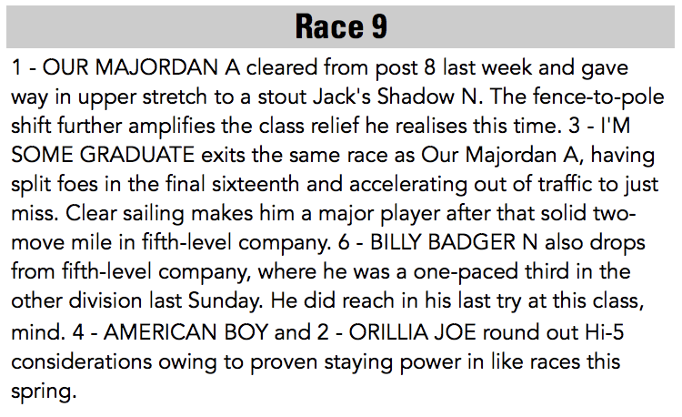 CARRYOVER ALERT!

In today's ninth race at <a href="/HarrahsPHL/">Harrah's Philadelphia</a>, there will be a $1,166.48 #SuperHi5 #carryover.

Here's a closer look, from <a href="/HarnessPlayers/">The Players' Guide</a>:

#harnessracing #BetPHL #SendItIn