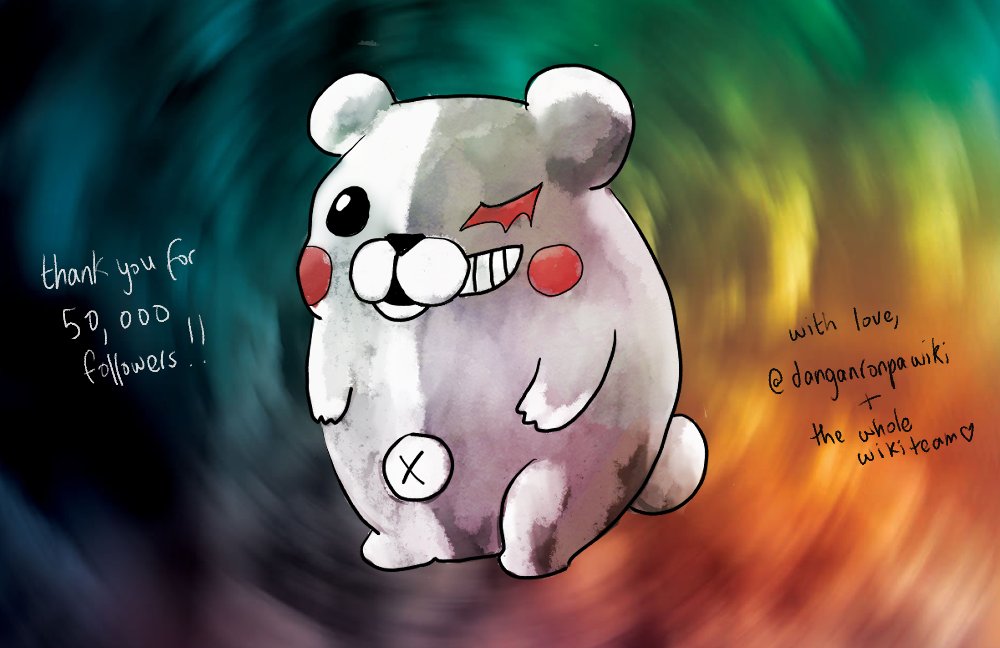 Twitter 上的danganronpa Wiki Thank You For 50 000 Followers Today I Offer You Fat Pikachu Monokuma Tomorrow Who Knows T Co Qk8svbyv1n Twitter