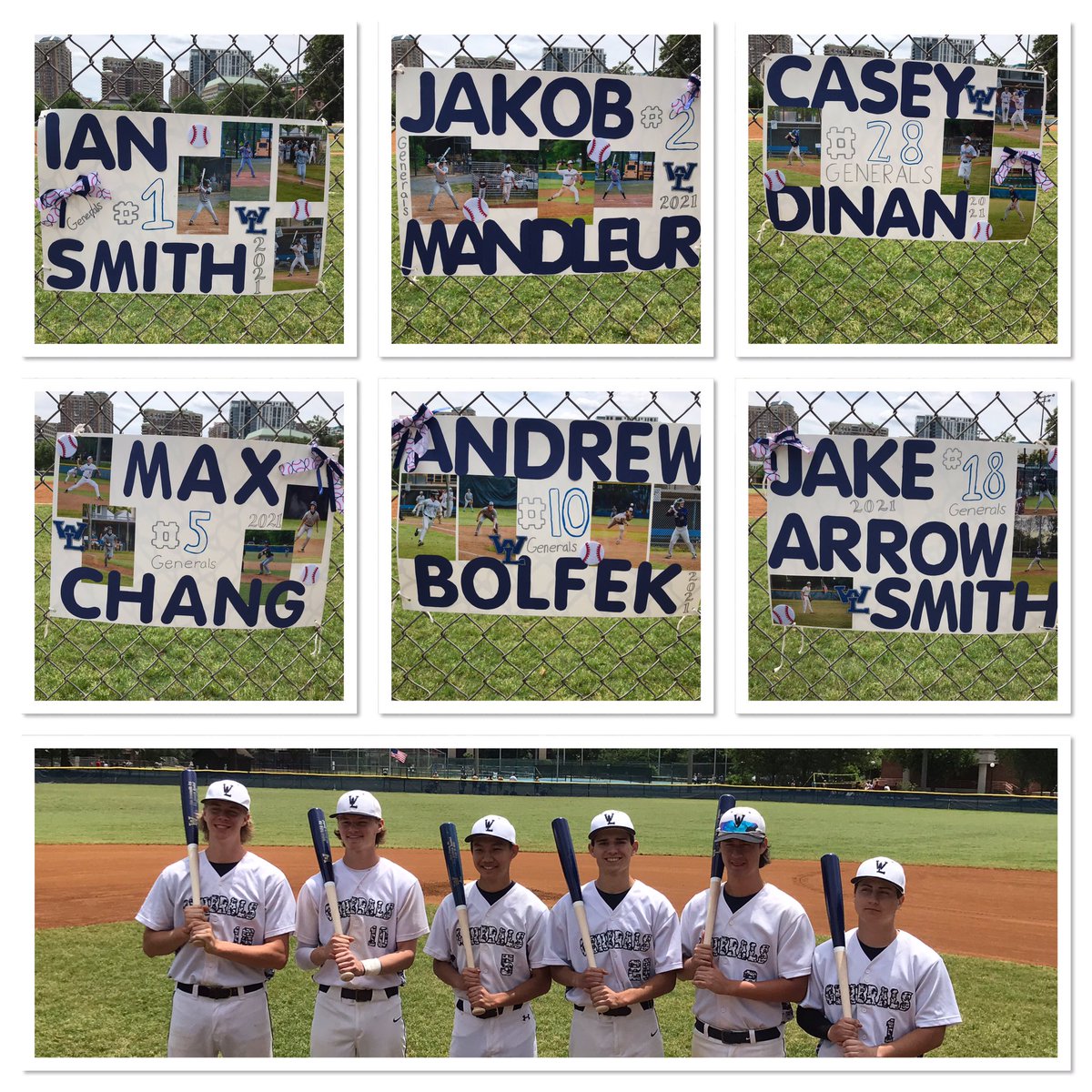 Thank you ⚾️Seniors! Beat McLean!