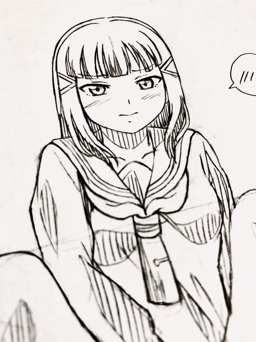 俺はえっち絵の下描きだけ描くから誰か色までつけて清書してくれ 