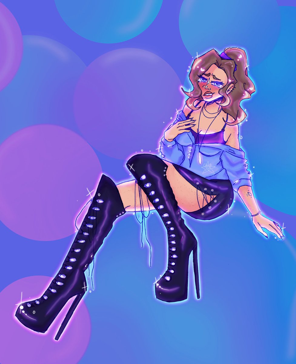 — she don’t …🗯 

#originalcharacter #digitalart #characterdesign