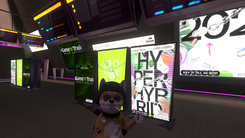 AMazeFest's tweet photo. We hosted in the our train station in #vrchat a #gamemixer reunion in coop with @Digitale_Spiele, @GI_MMB_Delhi and @goethejoburg. The 5 games made on the topic #digitalliteracy are represented.
Search for A MAZE. Train Station in #vrchat and explore the magic. #AMaze2021 #mcsa https://t.co/XjmDmCAuLC