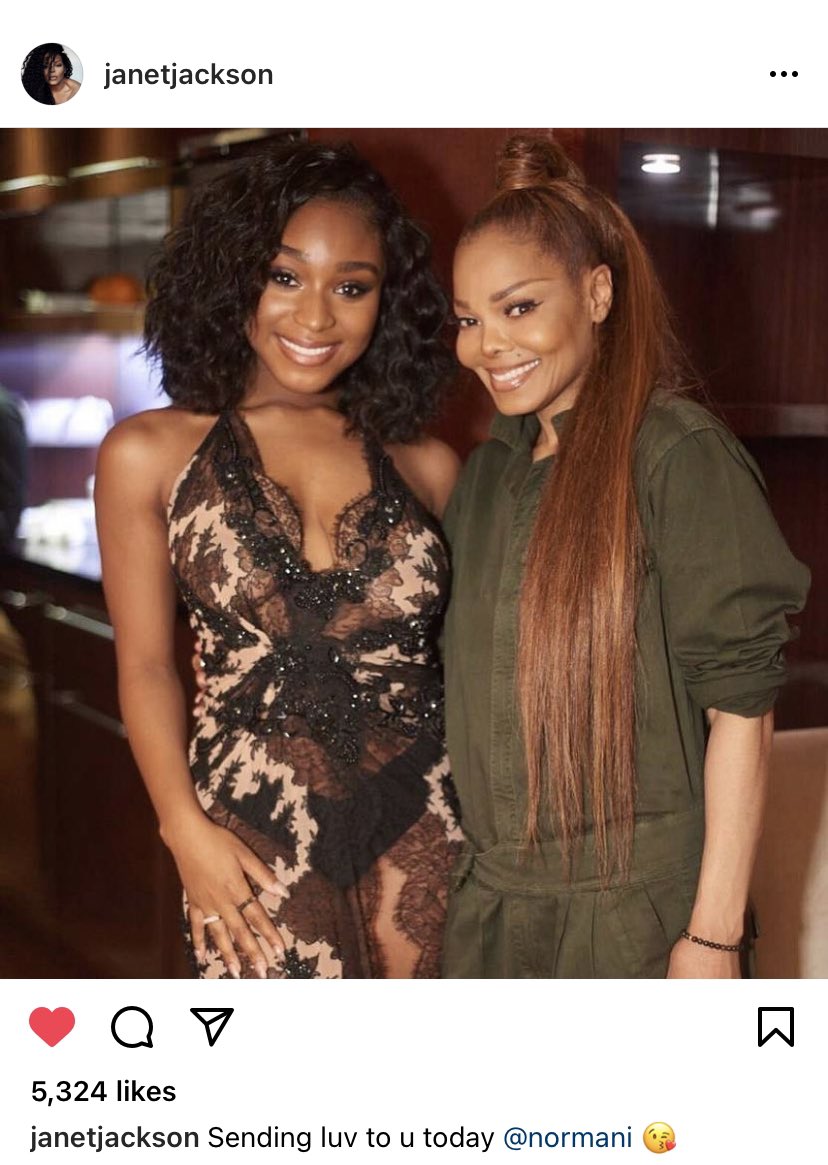 I love that Janet Jackson never says Happy Birthday it s always Sending luv   