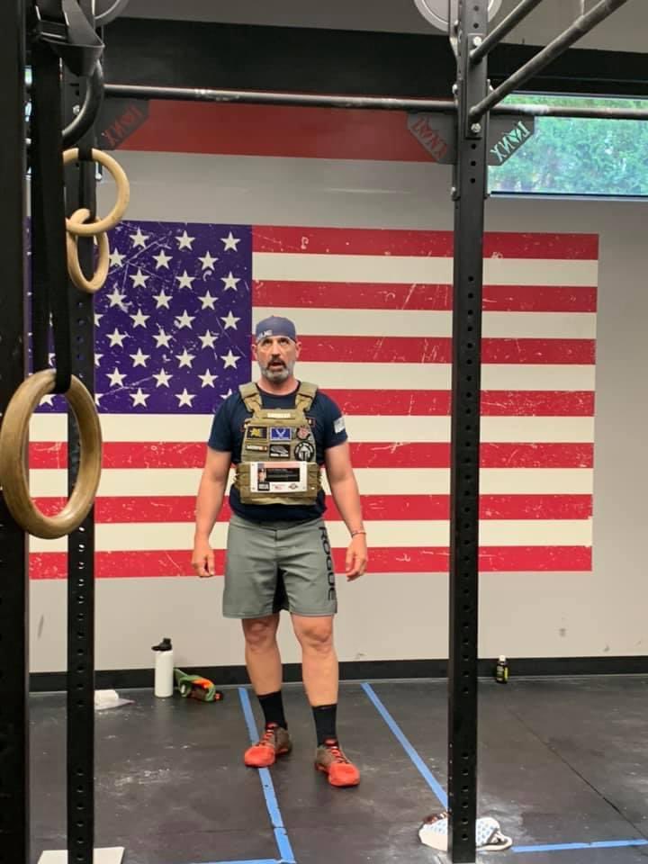 CoachSmerkerWHS's tweet photo. My 1st MURPH with a vest and unpartitioned! Got after it for 74 minutes. #StriveFamily @MurphChallenge @forgedclothing https://t.co/i5am5brcHL