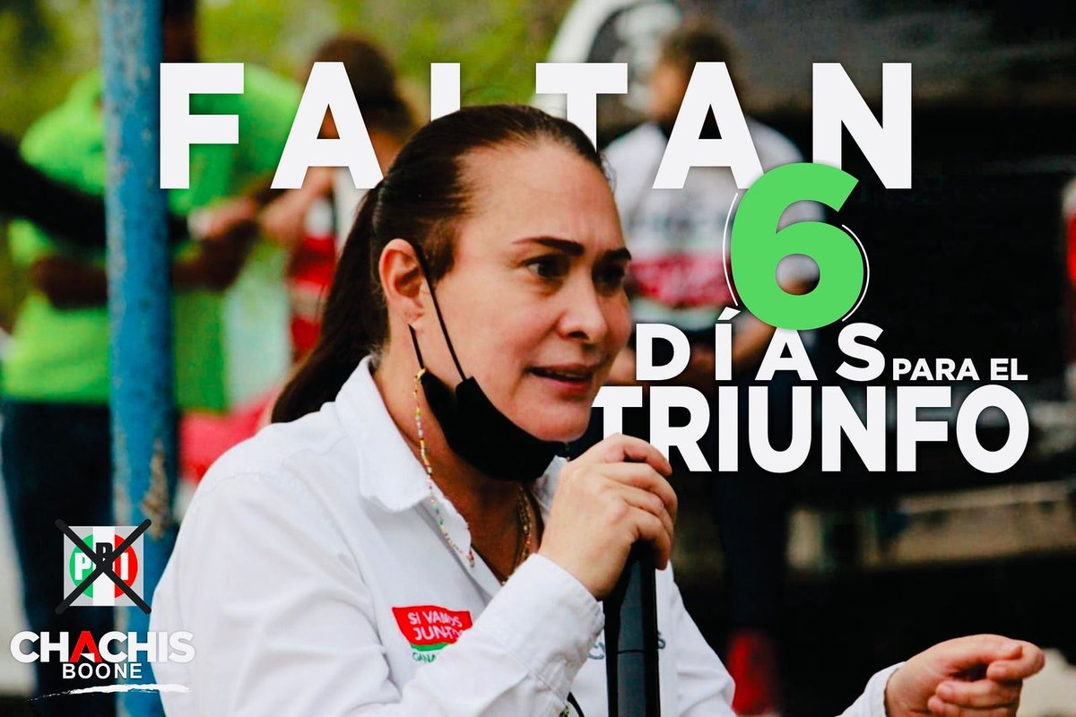 ¡Estamos listos para ganar!
Faltan 6 días para lograr un mejor San Juan de Sabinas.
#SiVamosJuntosGanamosTodos 
#VotoÚtil