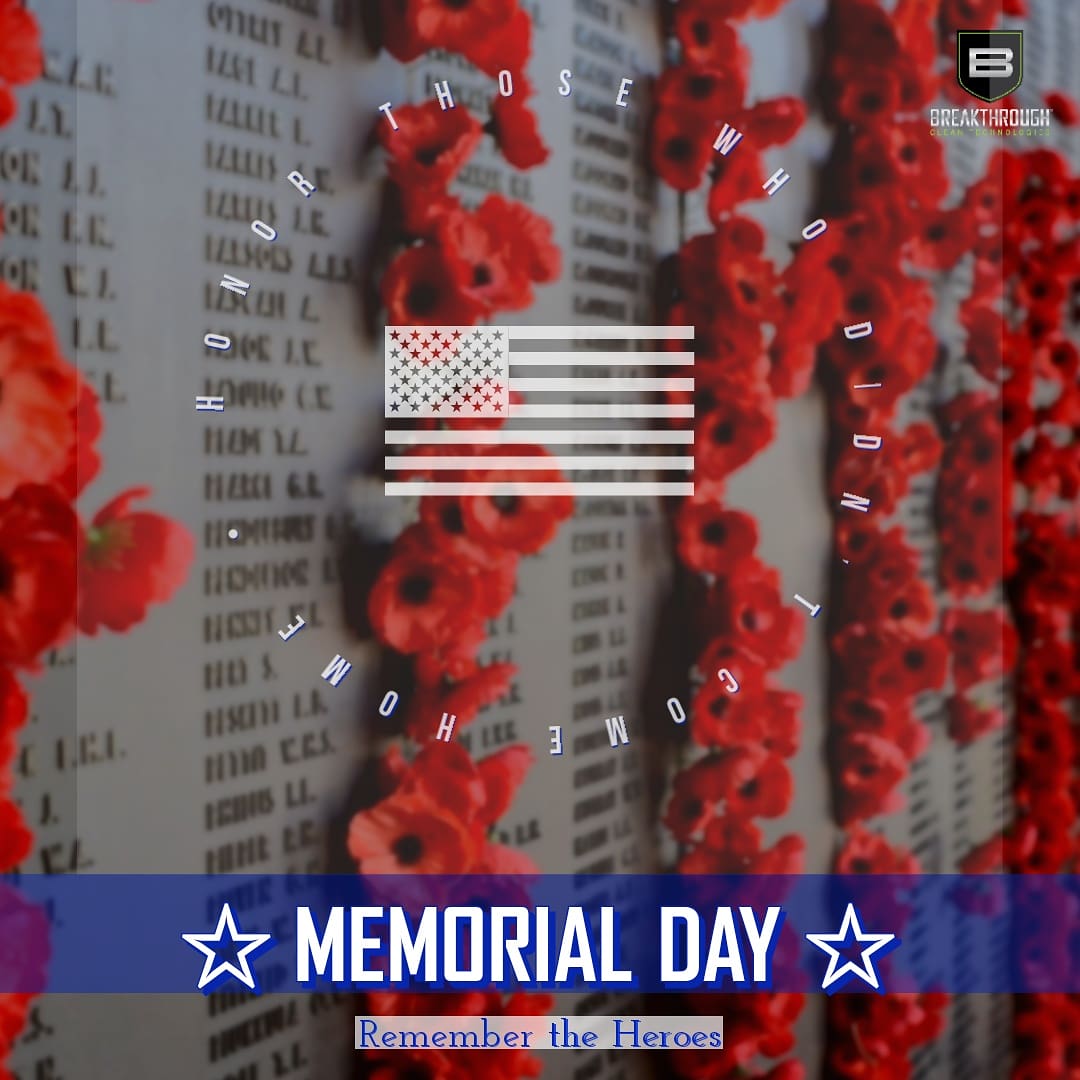 Breakthrough_cl's tweet image. Grateful to the Heroes that made the ultimate sacrifice for our Freedom. We honor you. 🇺🇲
-
-
-
#BreakthroughClean #MemorialDay #HonorTheirSacrifice #Freedom #InObservance   #GodBlessAmerica #MemorialDayWeekeend #Heroes #MemorialDay2021 #LubeitUp #TheDifferenceIsClear 🔰