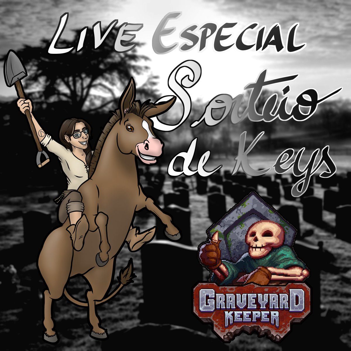 AnaSkudy's tweet photo. Hoje tem LIVE sim senhores! Com direito a #sorteio de #Graveyardkeeper 💀🧟♀️🪦 https://t.co/MiEAFe5P7s
Com auxílio da nossa mais recente Parceria com a @tinyBuild estaremos realizando sorteios enquanto cuidamos do cemitério.
RT 💖 e COMPARTILHA a Live com 5 amigos ou se não.. 👻 https://t.co/D7WiNwSxo1