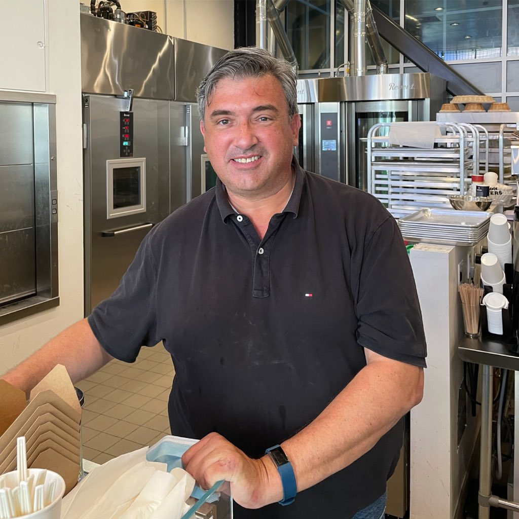 deliboard's tweet photo. For us. The small business challenge is a year round venture. It’s the small businesses that help us tick. And we help them tick. It’s a daily thing for us. 

Armando from arsicault bakery on macallister is a pastry genius. #smallbizchallenge #allyearlong https://t.co/hx8RTlJGmU