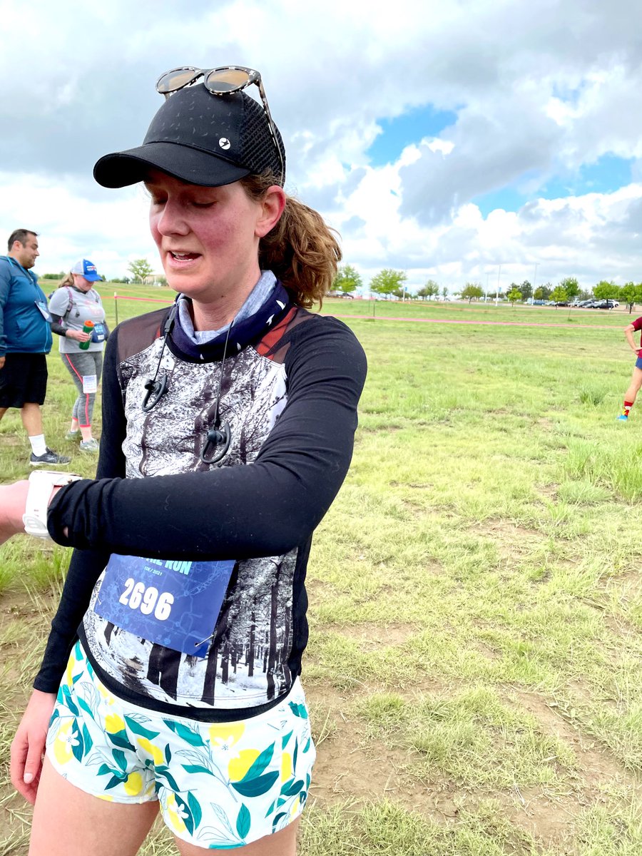 Bookdevotee's tweet image. .⁦@Brilanka⁩ Personal Fastest 10K and Fastest 5K at #BoulderBolder!