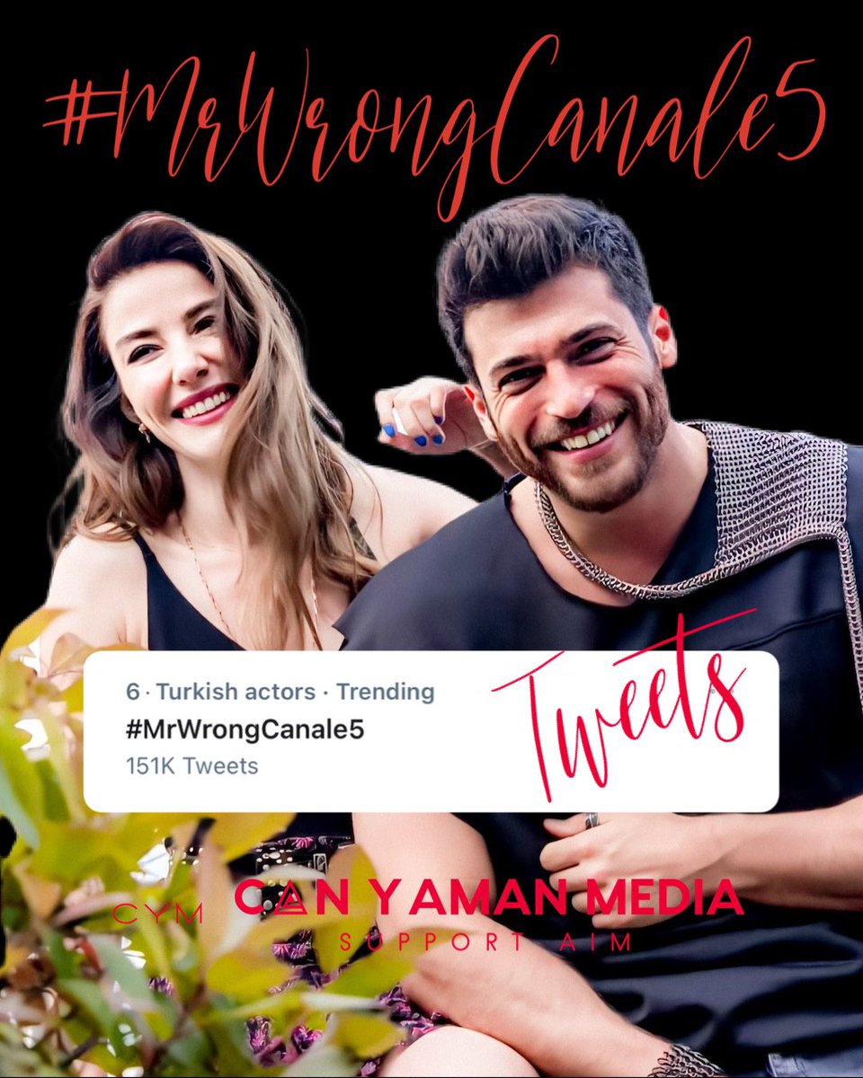 CanYamanMedia's tweet photo. ❤️‍🔥 1 5 0 . 0 0 0 in 5 Hours 

#MrWrongCanale5 
#MrWrong 
#CanYaman 
#ÖzgeGürel https://t.co/XFWf453PTW