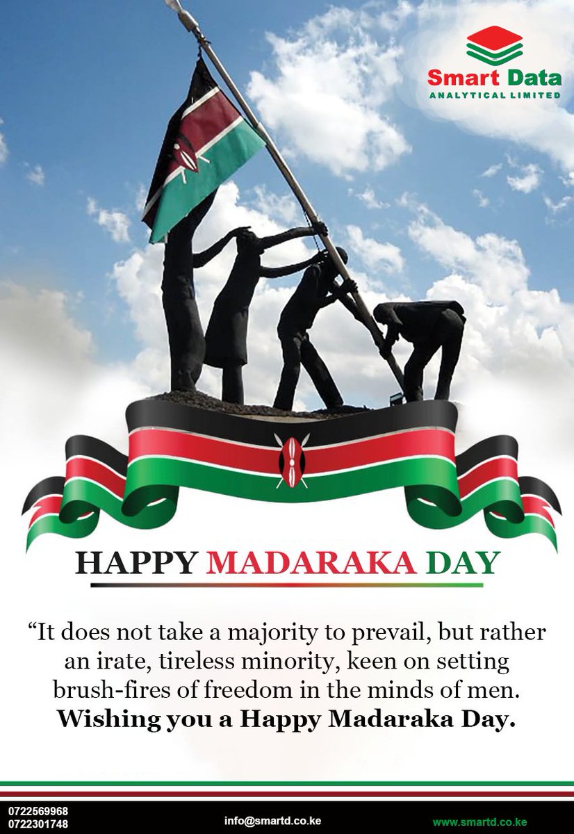 smartdata_ltd's tweet image. Wishing you all a blessed Madaraka Day as we celebrate a momentous day in our national calendar.
#HappyMadarakaDay #Kisumu #StateLodge