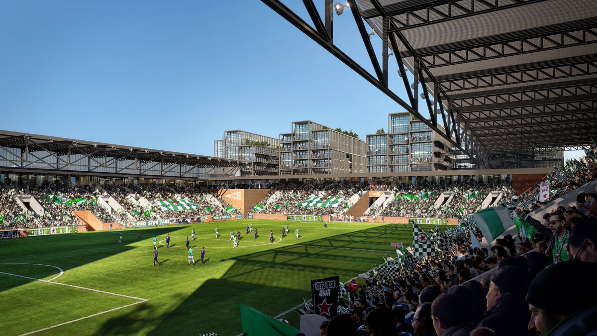 StadiumDB's tweet photo. Former national stadium of 🇫🇷 France, true icon of the industrial Saint-Ouen, will be entirely revamped to put @RedStarFC back on the map. 

ℹ️ https://t.co/HKRSm21AYU https://t.co/cTHOQ1mmJz