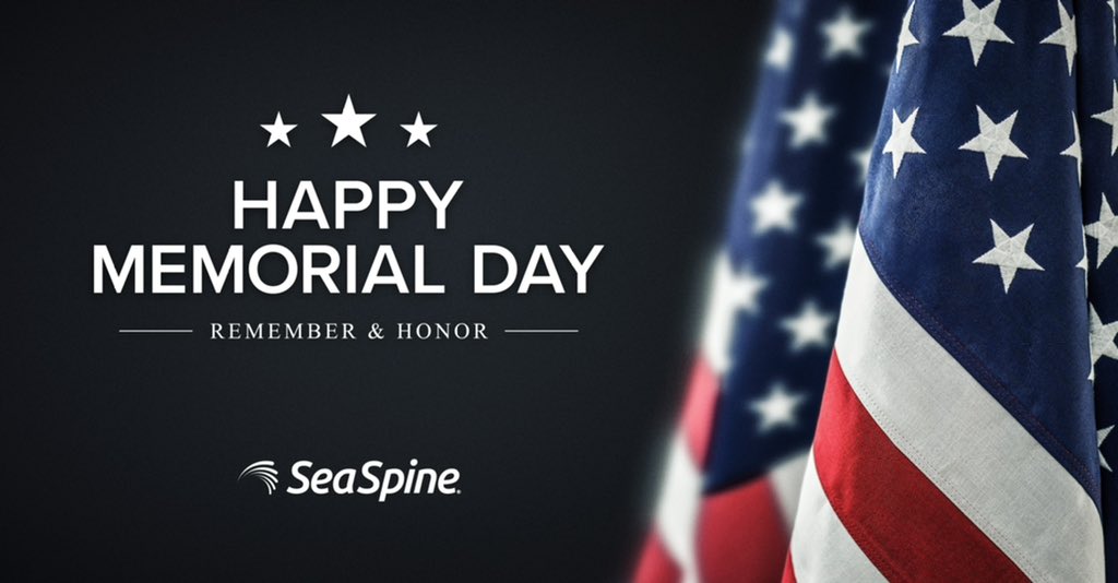 seaspine's tweet photo. Today we remember and honor those who have served and sacrificed for our freedom. 🇺🇸 #MemorialDay2021 https://t.co/r8437A6sir