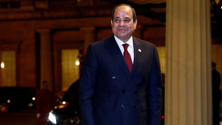 الرئيس المصري عبدالفتاح السيسي يطالب بضرورة إنهاء الانقسام الفلسطيني