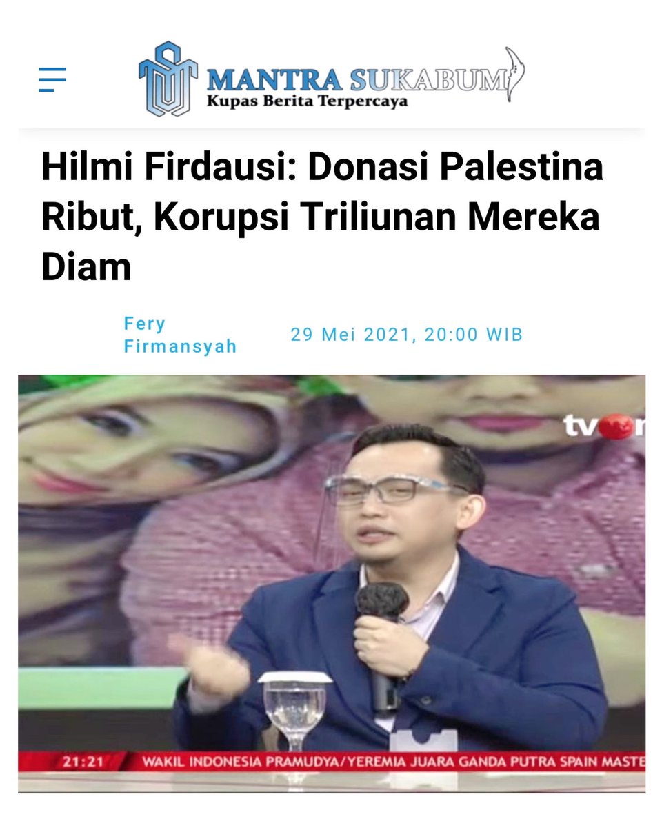 Saya dukung UAH dan tim utk mengambil langkah2 hukum bagi pihak2 yg telah memfitnah beliau ttg donasi kemanusiaan Palestina.

Benar kata beliau “Jgn ganggu Singa yg berdzikir!”

Teman2 setuju ? Silahkan sampaikan dukungan dgn tagar #DukungUAH