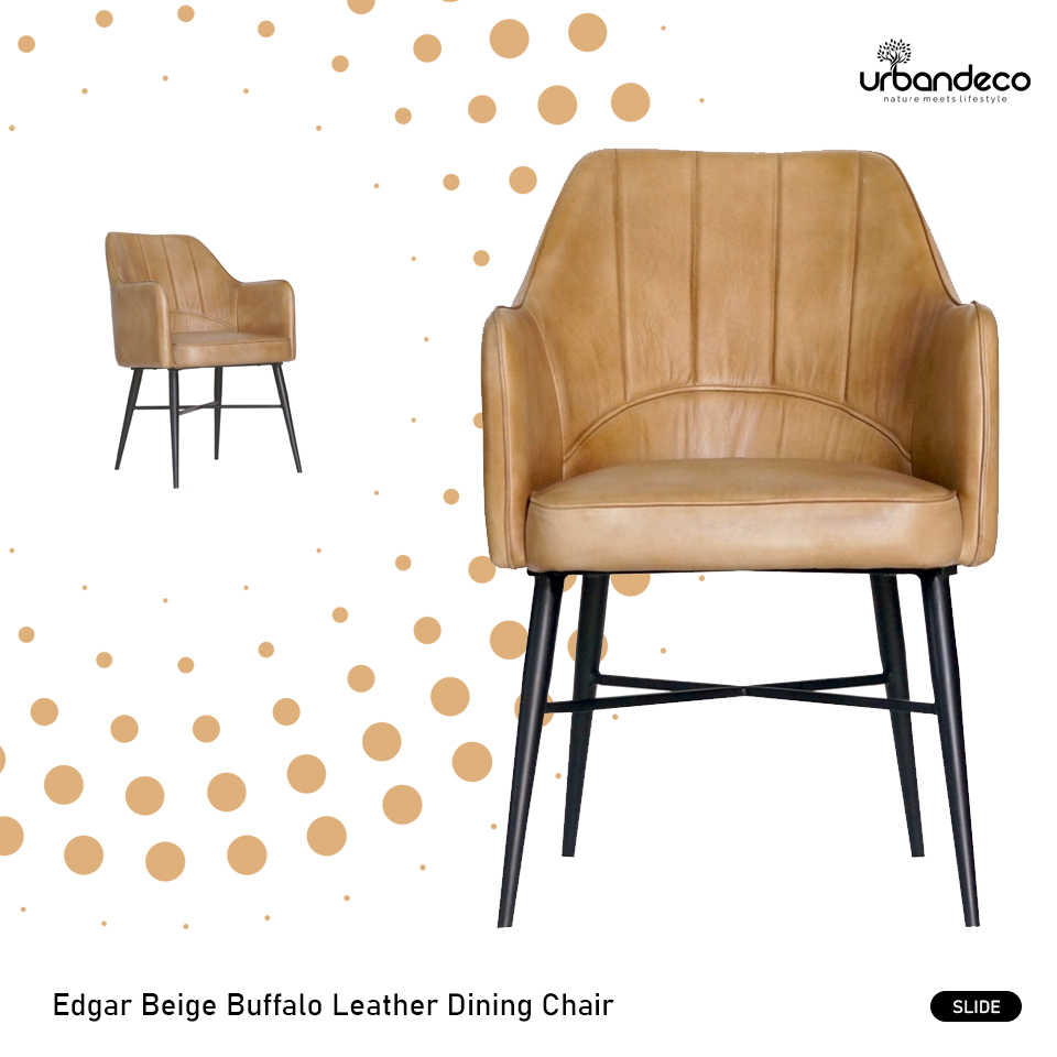 ChoiceLeicester's tweet photo. Create a stunning focal point in your dining room with our new range of Edgar Buffalo Leather Dining Chairs. 🤗 One of our 'Best Loved' items, its striking combination of black legs and leather top create a stunning vintage-inspired look.🥰  
https://t.co/hUjfIKcMXp https://t.co/pMHdh6qXat