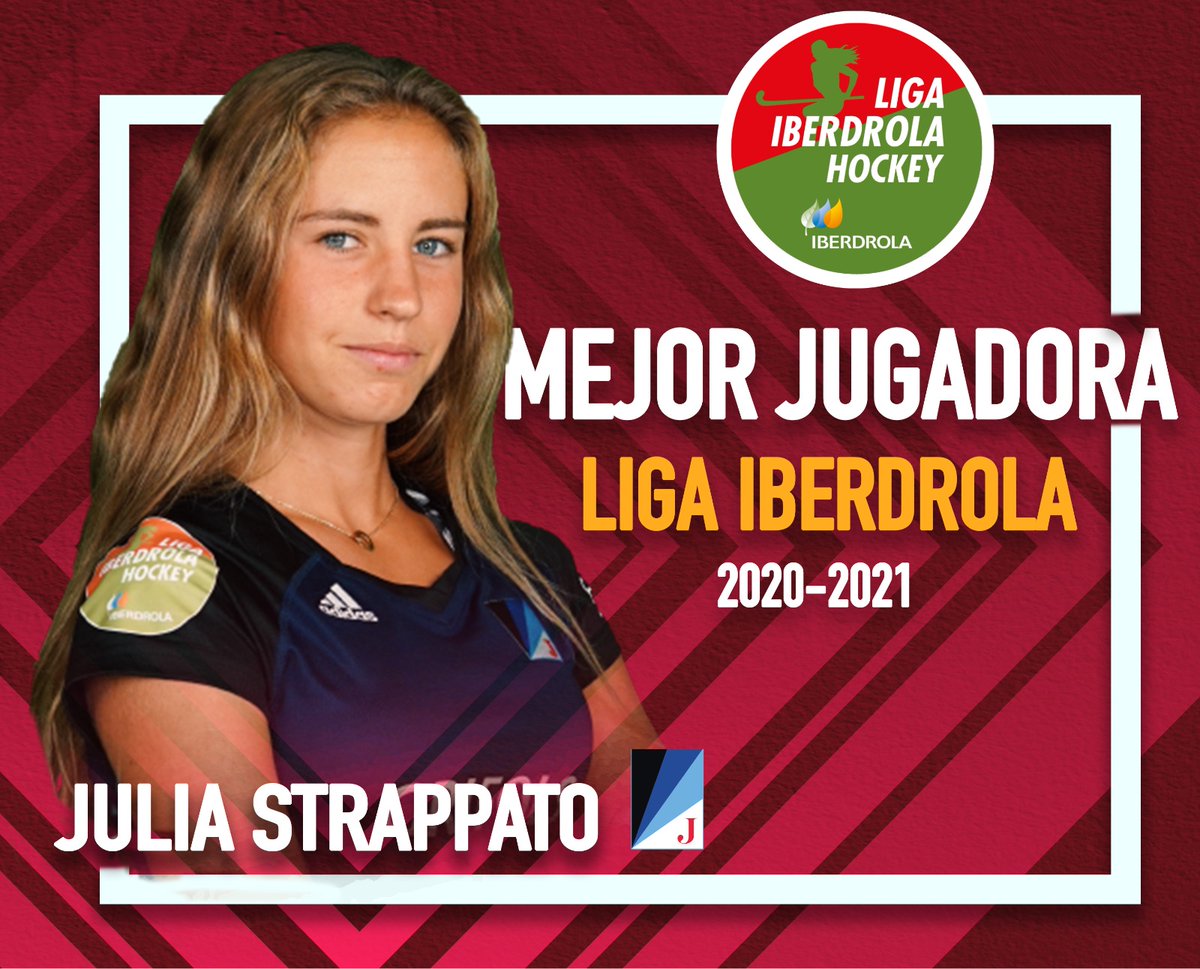 #ÚLTIMAHORA La jugadora del <a href="/JuniorDhf/">JuniorDHF</a> <a href="/Juliappato7/">Júlia Strappato</a> ; declarada "Mejor Jugadora de la Liga <a href="/iberdrola/">Iberdrola</a> 2020-2021" #LigaIBERDROLA #LigaIBERDROLAhockey rfeh.es/la-liga-iberdr…